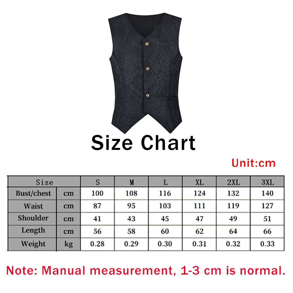 Gilets pour hommes style médiéval, costume vintage, gilet sans manches, costume de scène vintage eur