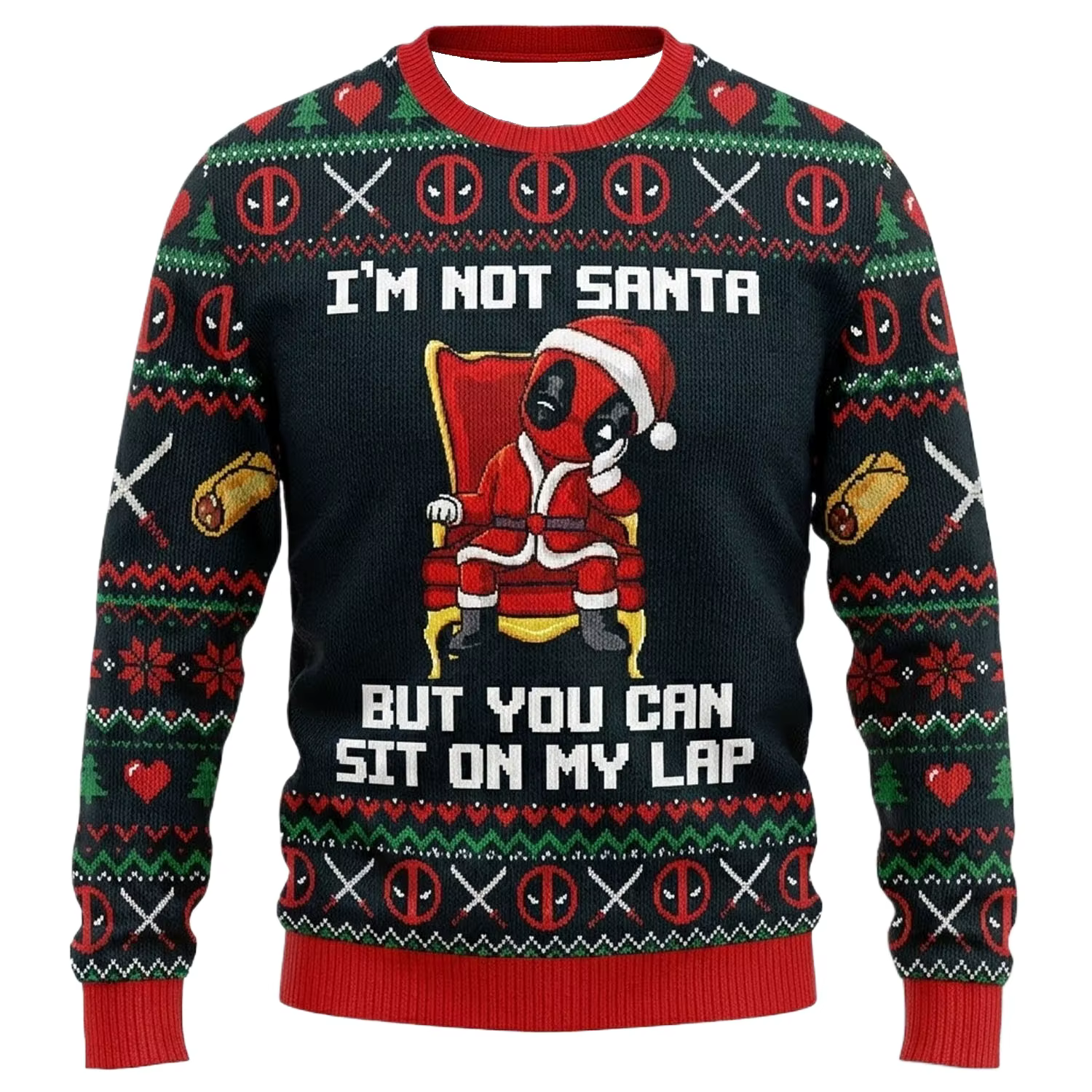 Pulls de Noël laides, chemises de sport de vacances, cadeaux de Noël amusants pour hommes et femmes,