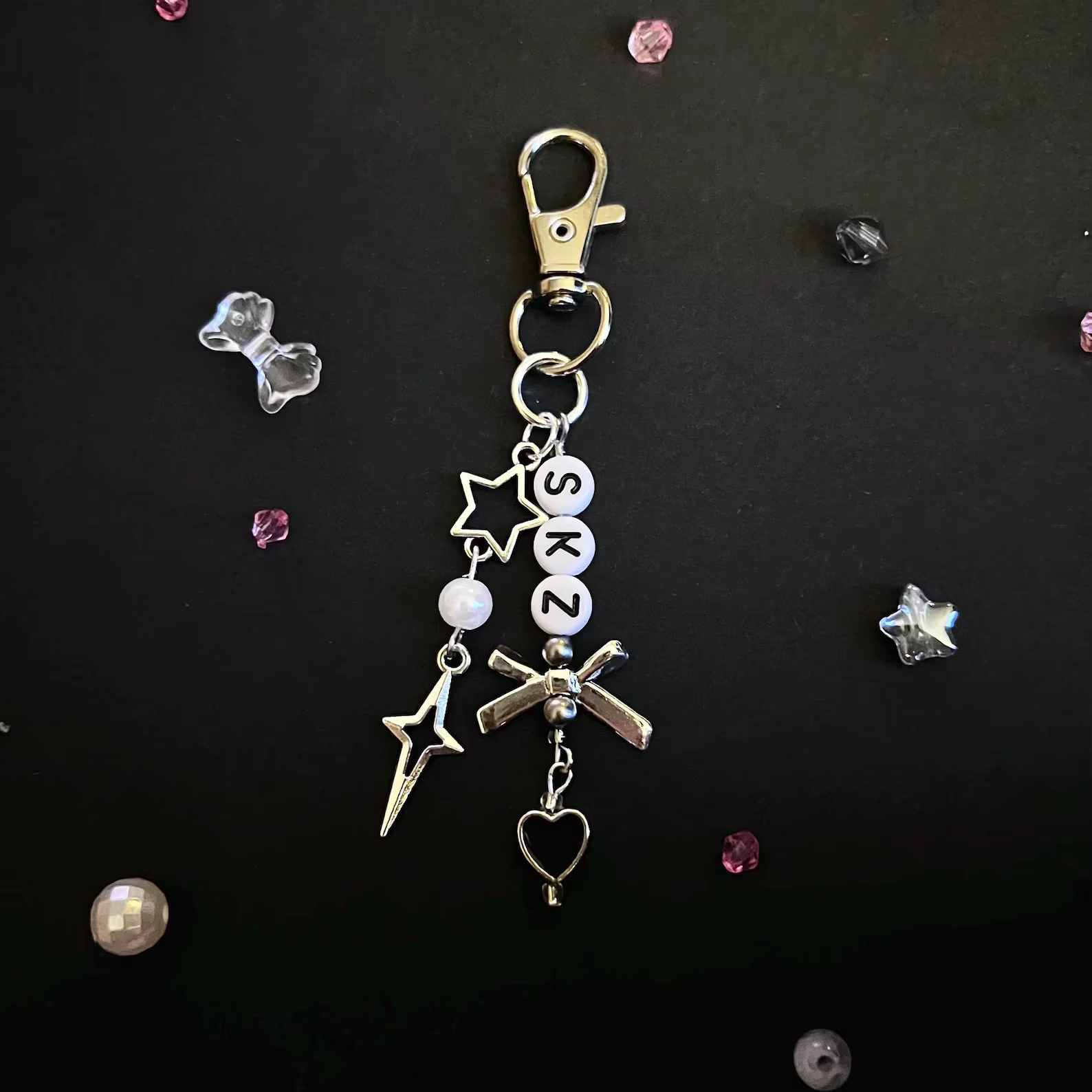 SKZ Stay Kpop Porte-clés/porte-clés perlé | Accessoires de concert, bijoux, idées cadeaux, breloqu