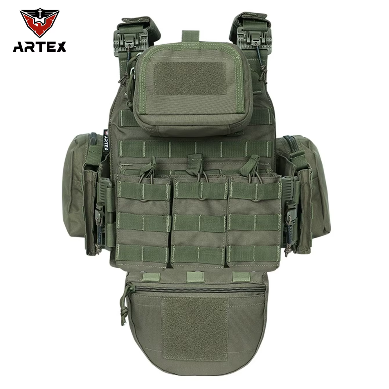 Taille et épaule de sac d'extension à boucle à dégagement rapide, grand gilet avec maille respirante