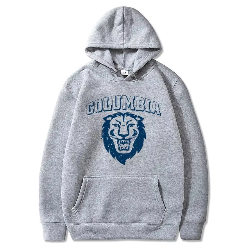 Sweat à capuche classique imprimé couleur unie Columbia Automne-Hiver 2026 – Vêtement décontracté qu
