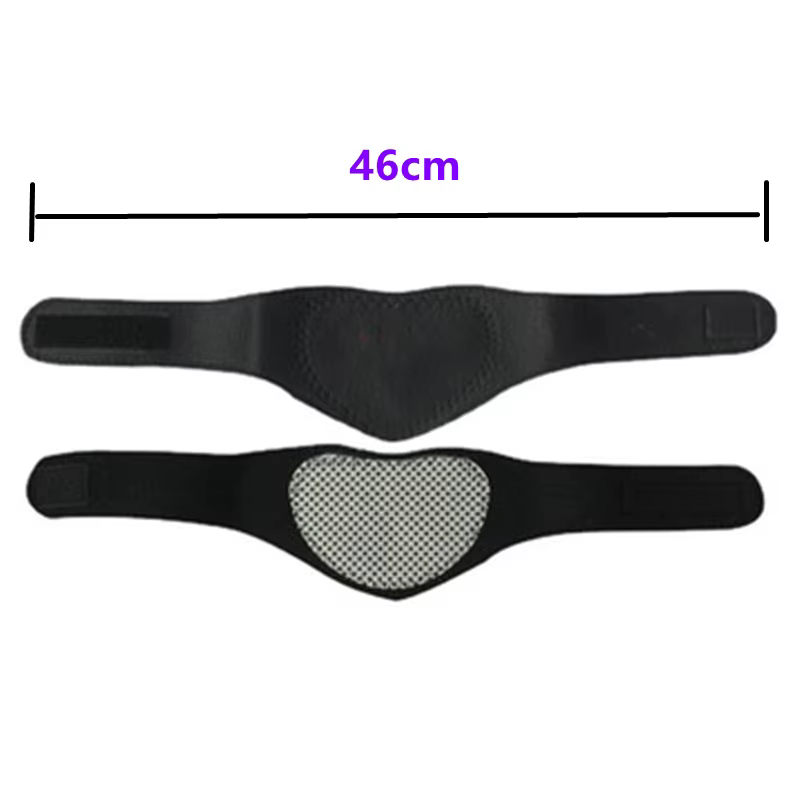 Ceinture de cou Tourmaline auto-chauffante, thérapie magnétique, ceinture enveloppante pour le cou,
