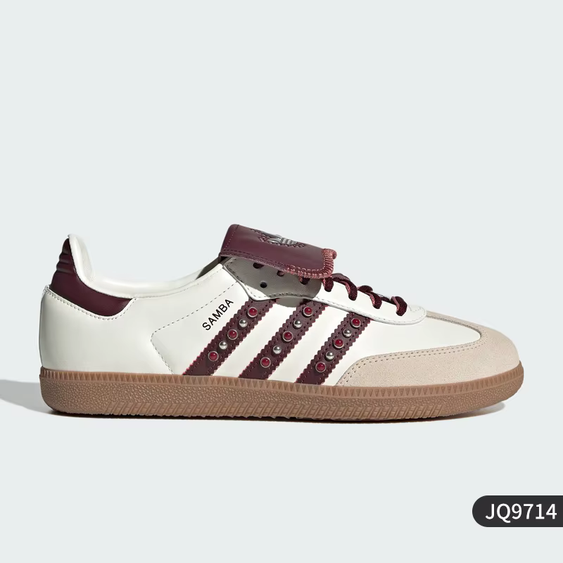 Adidas officiel véritable trois rayures femmes léger classique chaussures de Sport décontractées JQ9