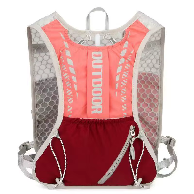 Gilet d'hydratation pour la course à pied, compatible avec un sac à dos de randonnée, gilet de sécur