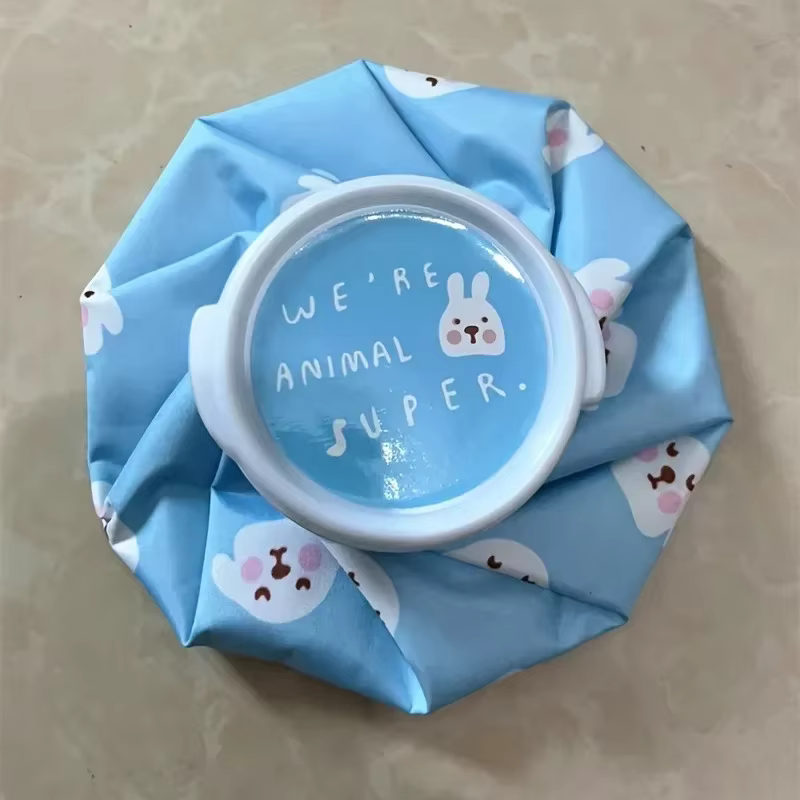 Sac de compression froide et chaude de dessin animé mignon pour une utilisation répétée dans le sac