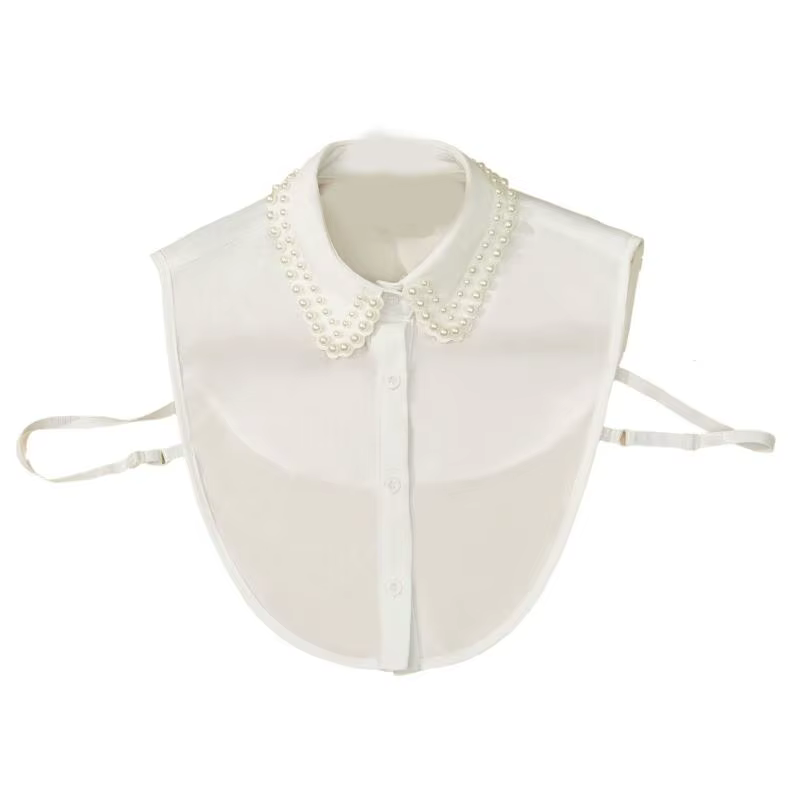 39BB – collier détachable élégant à Double rangée perles, conçu pour diverses occasions