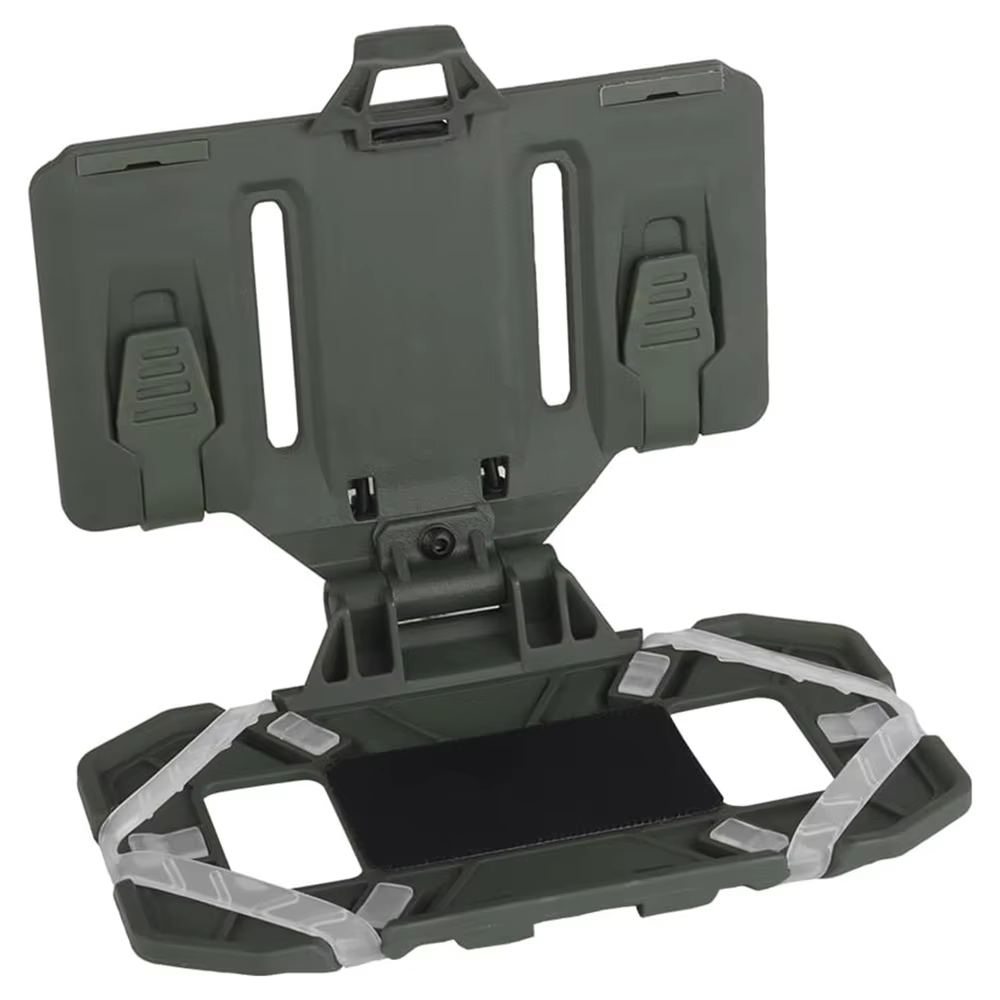 Support de téléphone pour gilet tactique, plaque de téléphone portable pliable, support Molle pour é