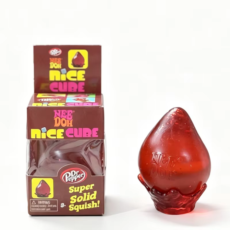 Needoh Dr Pepper Nice Cube Drop Soda Aroma Maltose Squishy Toys Slow Rising Stress Relief Anti Anxie