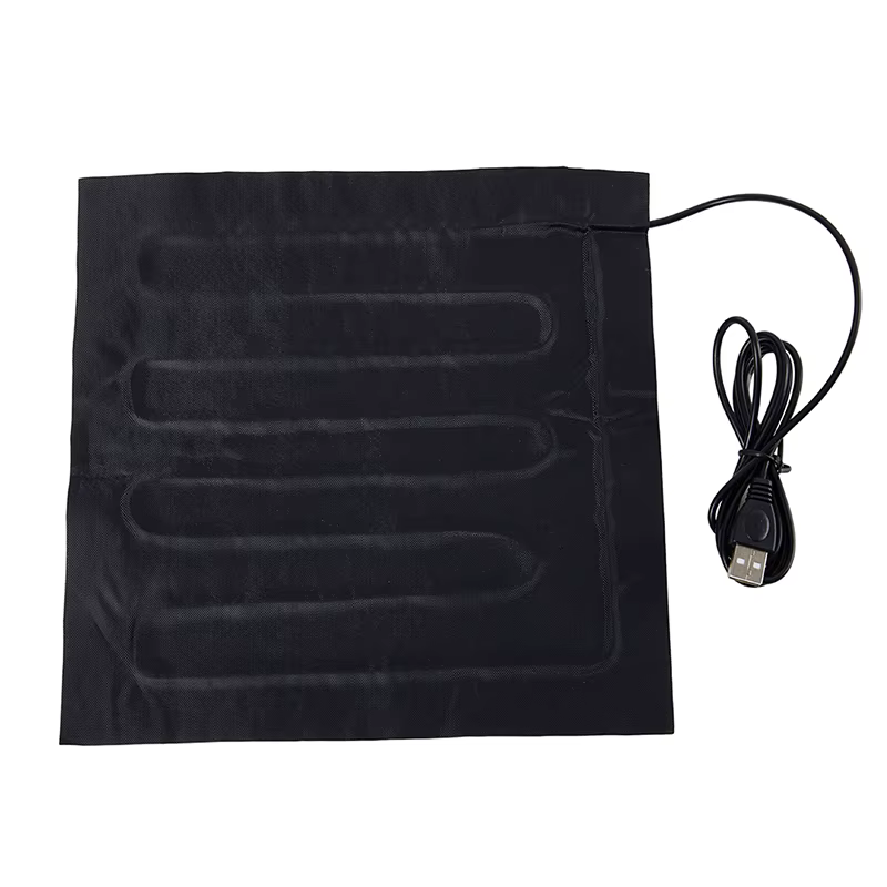Veste chauffante électrique en Fiber de carbone USB 5V, coussin doux, gilet d'hiver pour hommes, vêt