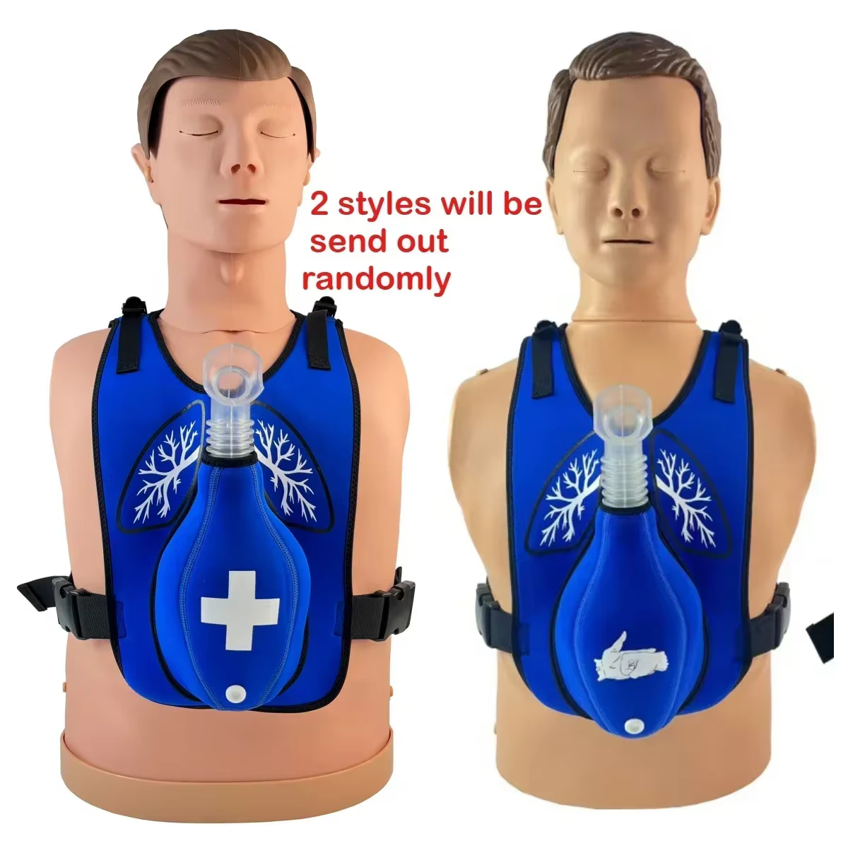 Gilet d'entraînement Heimlich anti-asphyxie, accessoires et outils d'enseignement pour les infirmièr