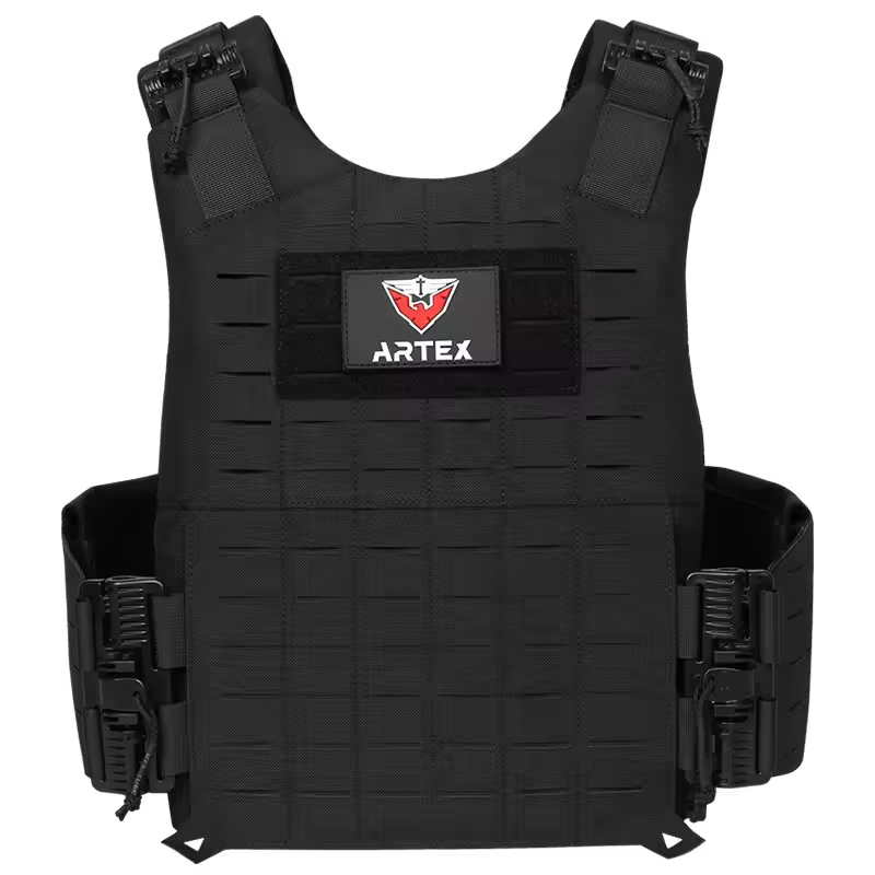 Gilet tactique de chasse en plein air, porte-plaques de protection réglable, équipement de combat Ai