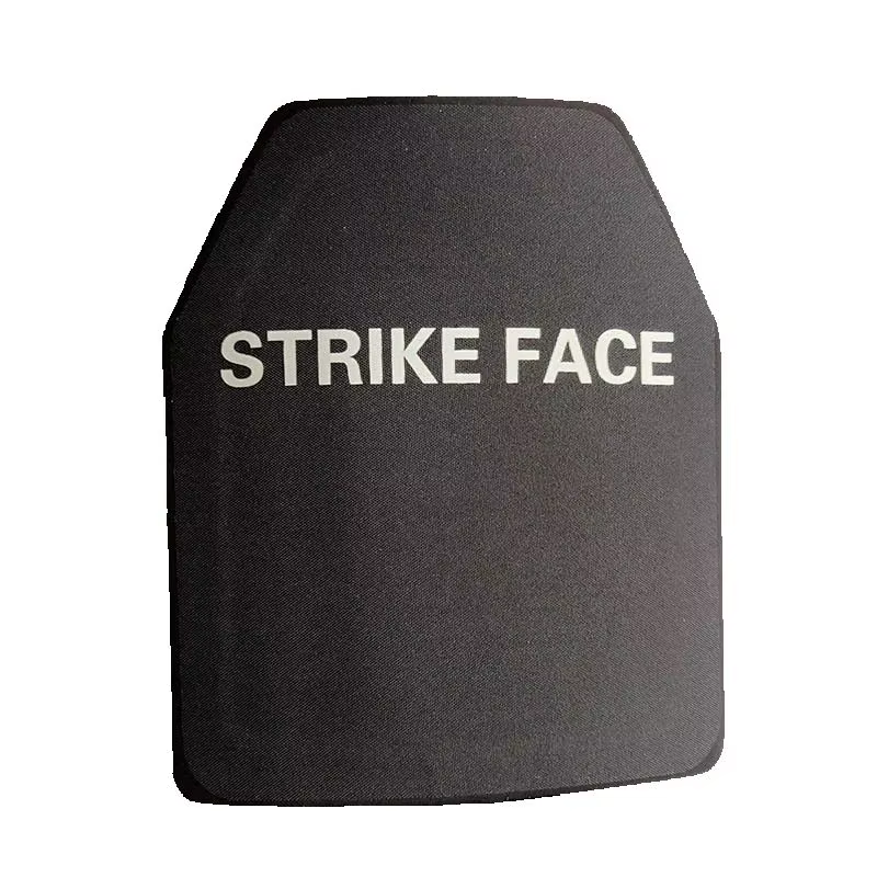 Plaque balistique UHMWPE de niveau III, insert de gilet tactique de coupe SAPI, plaque pare-balles e
