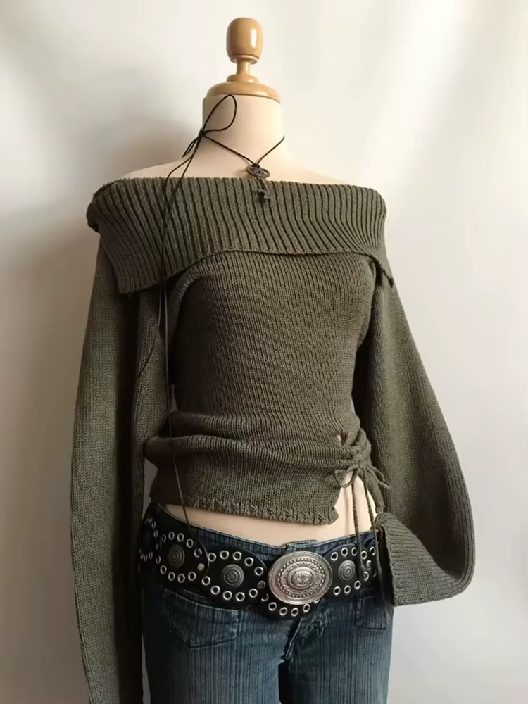 Y2k pull femme fermeture éclair rétro mode décontracté douce fée hottie haute rue américain chic sty