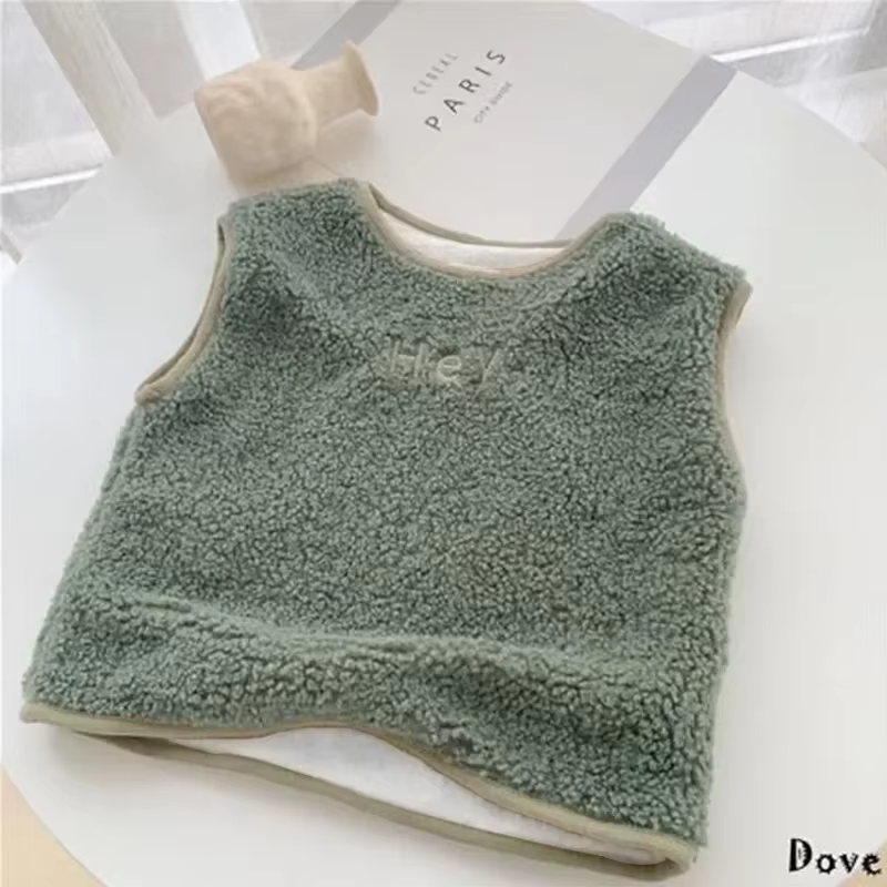 Gilet pour enfants pour l'automne et l'hiver, vêtements d'extérieur pour garçons et filles, gilet à 