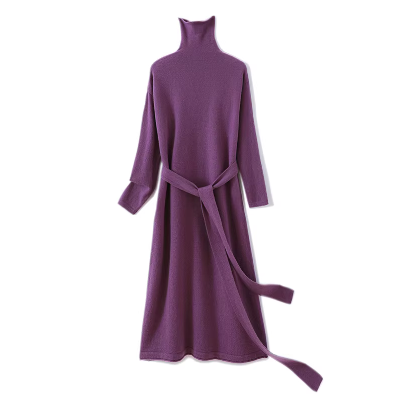 Pull en laine pour femme 100% pure laine, robe pour femme, nouvelle collection automne-hiver 2024, p