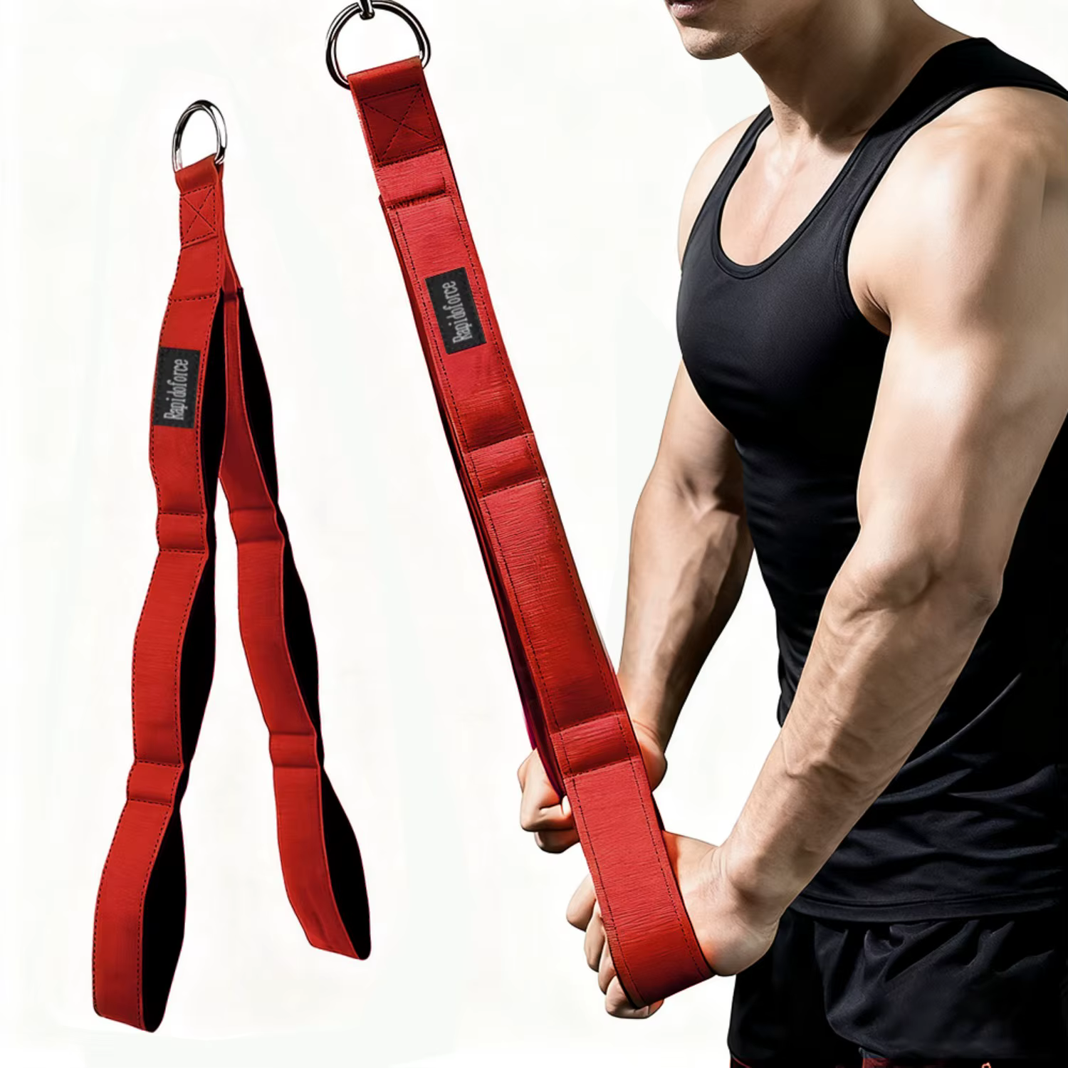 Corde triceps multifonction, corde de traction extra longue, système de poulie, accessoire pour mach