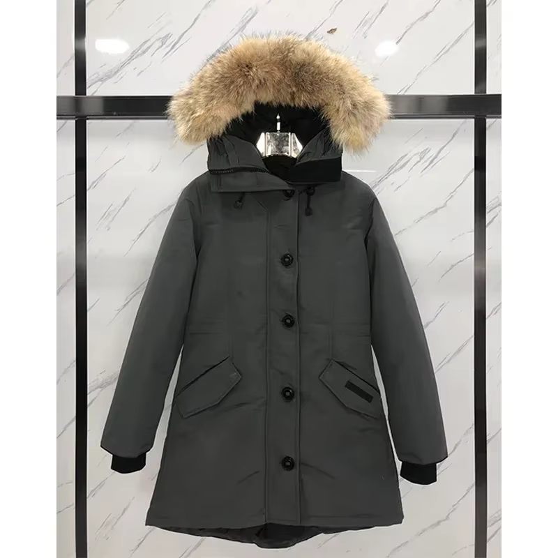 Doudoune d'hiver pour femme Canada 05 – Veste classique et tendance pour femme, manteau chaud en duv