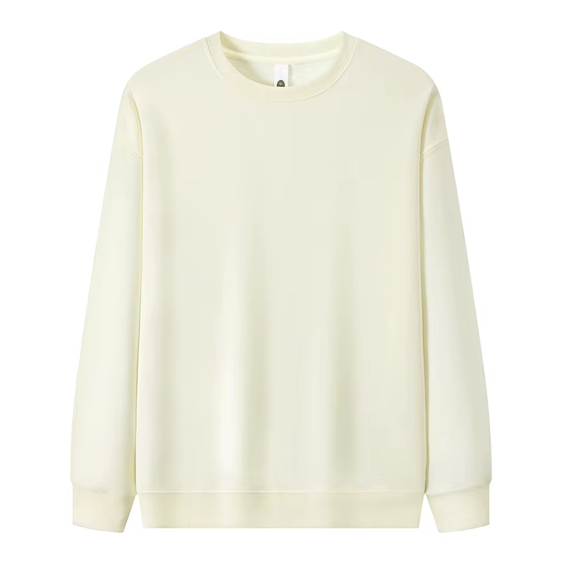 Sweat à capuche tendance à col rond avec logo imprimé personnalisé, veste unisexe, vêtement de trava