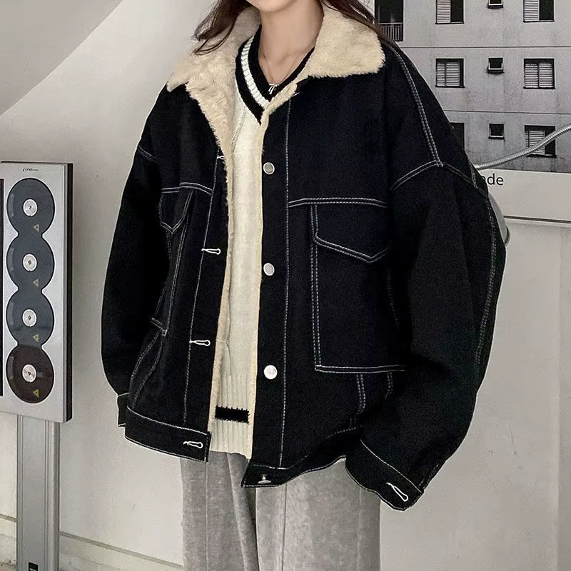 Vêtements rétro en coton pour femmes, col montant, fermeture éclair, Vintage, à la mode, nouvelle co