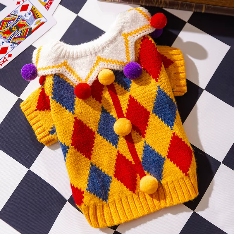 Mignon chien pull hiver chien chat vêtements chauds Palid chiot manteau Chihuahua Bichon vêtements p