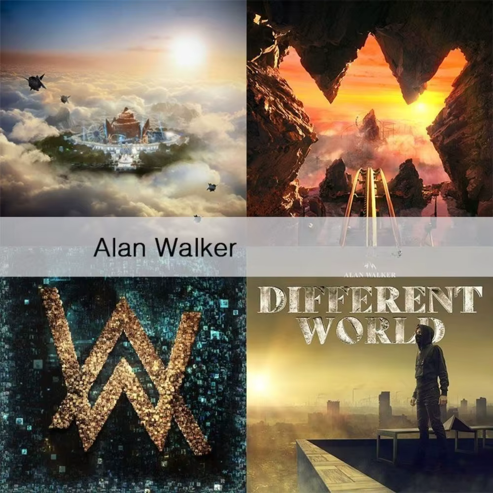Alan Walker : Collection complète d'albums en studio (CD uniquement) – Musiques électroniques et EDM