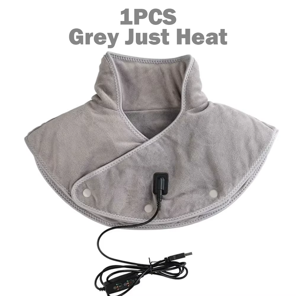 Coussin chauffant électrique pour les épaules et le cou, outils de Massage du dos chaud, attelle de