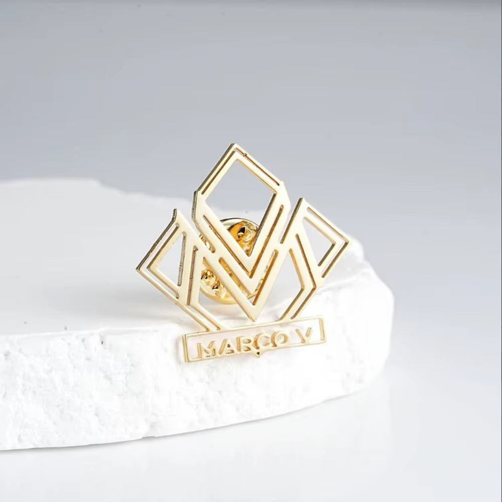 Broche de collier personnalisée, broche avec logo de la société, broche de logo, broche personnalisé