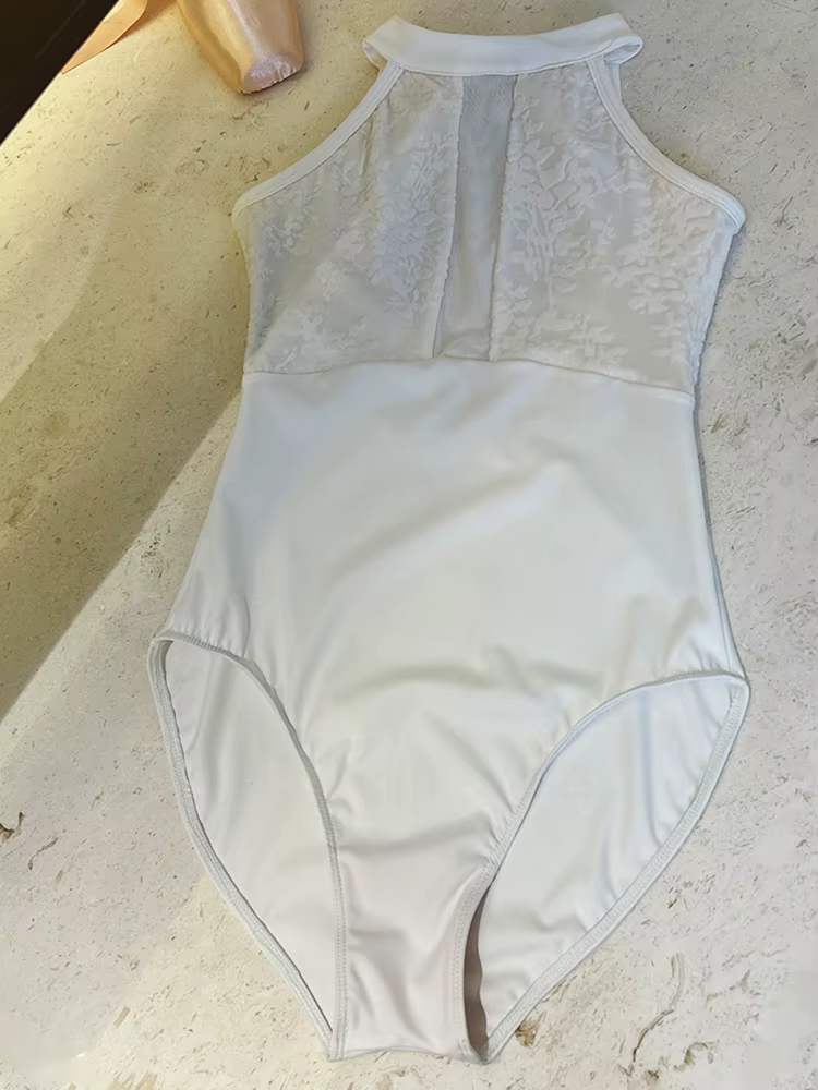 Robe moulante de danse enveloppante pour femmes, adaptée aux costumes de danse de corsage de ballet,