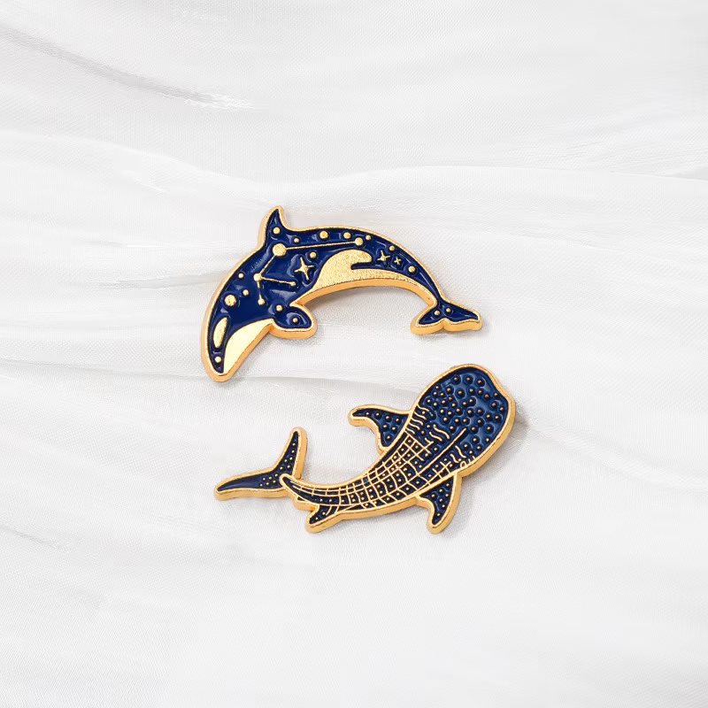 1 pièce Broche à motif animal pour col de chemise ou costume, Bijou