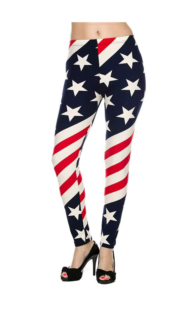 Leggings drapeau américain