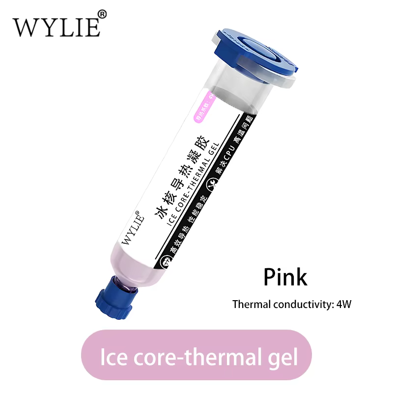 Gel Thermique WYLIE Ice Core 4W/6W/8W Haute Isolation Non Corrosif Non Déshydratant pour le Refroidi