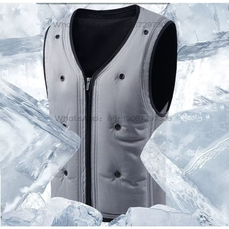 Gilet de refroidissement à eau, vêtement climatisé par évaporation, gilet physique rafraîchissant po