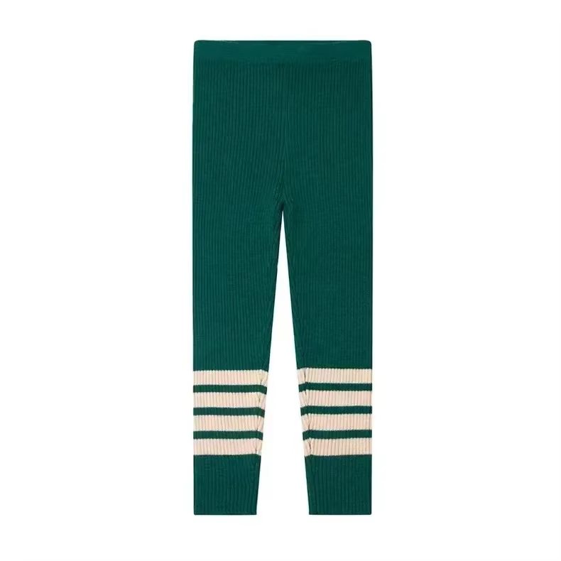 Pull Leggings en Tricot pour Bébé Garçon et Fille de 2 à 10 Ans, Vêtements d'Hiver