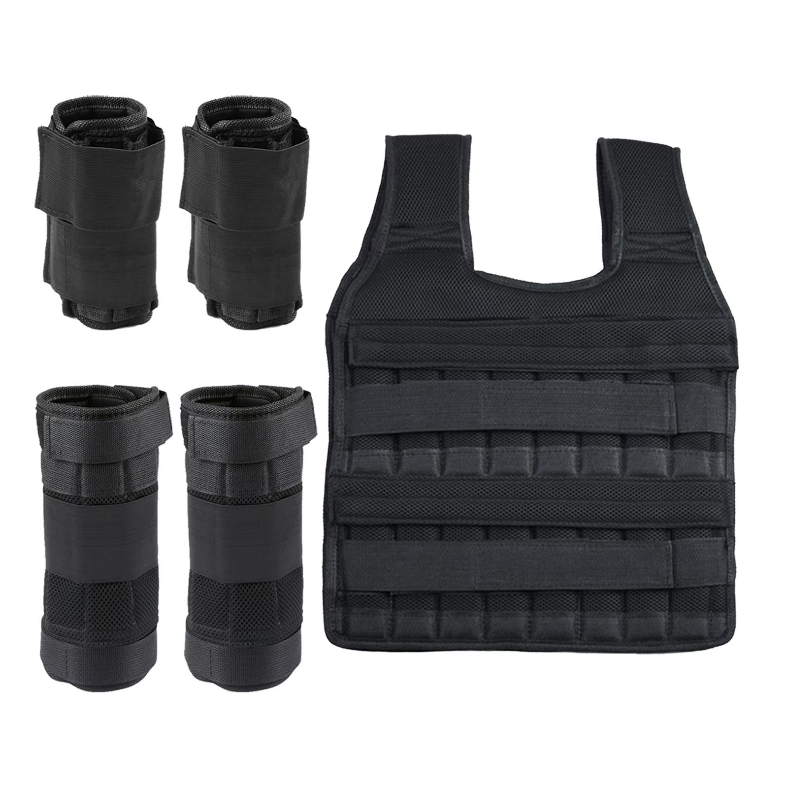 Gilet lesté, bracelet lesté, gilet de poids pour la course et la marche