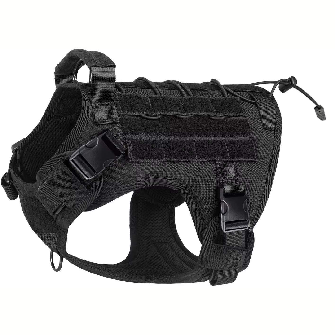 Harnais pour chien, harnais tactique pour chien avec poignée, gilet pour chien de Service sans tract