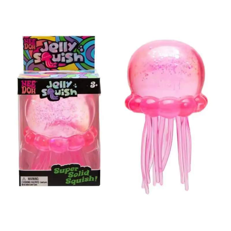 Nouveaux jouets à presser en forme de canette de cola, anti-stress, rebondissants, pour décoration d