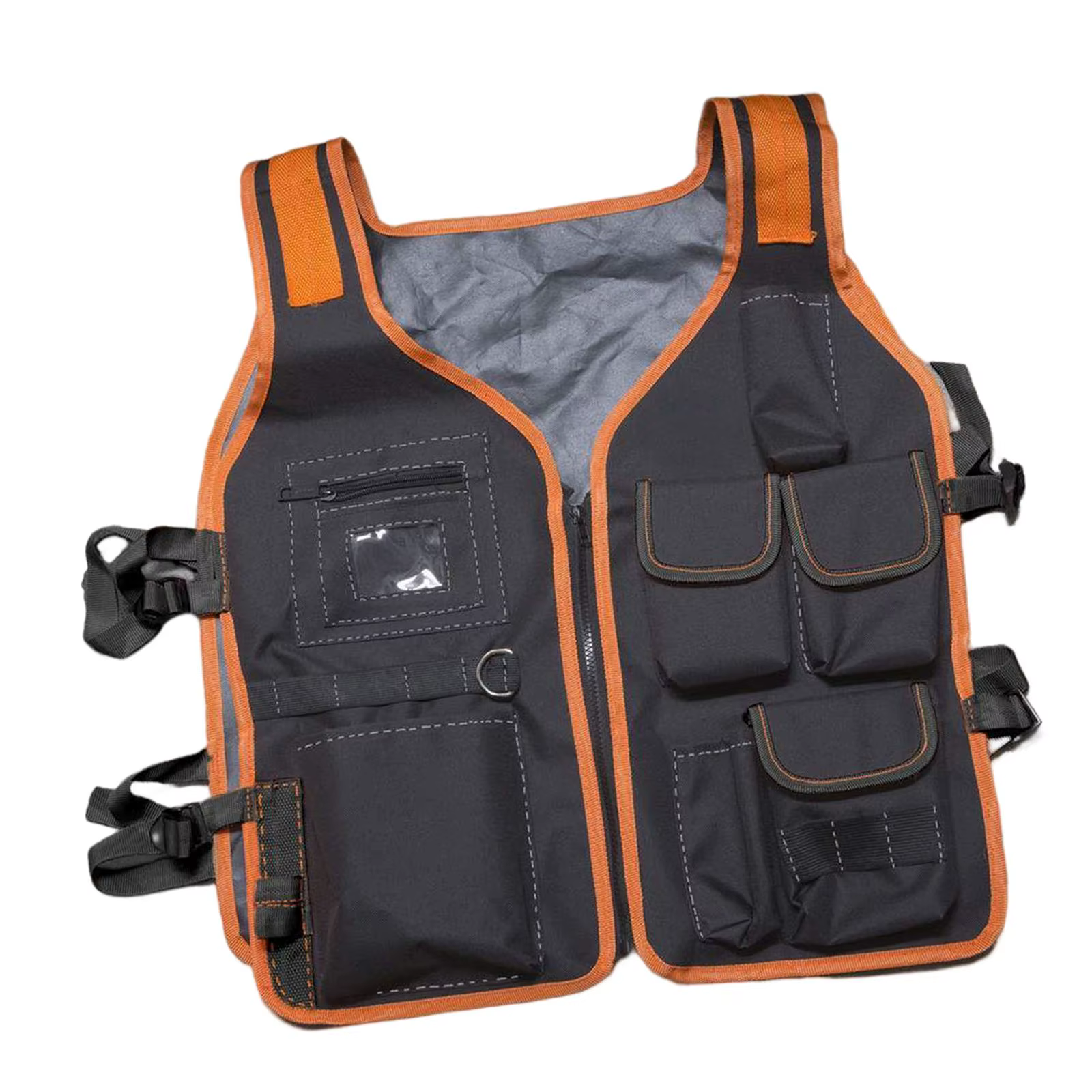 Gilet de travail pour hommes, porte-outils, multi-poches, réglable, universel, pour électriciens, ch