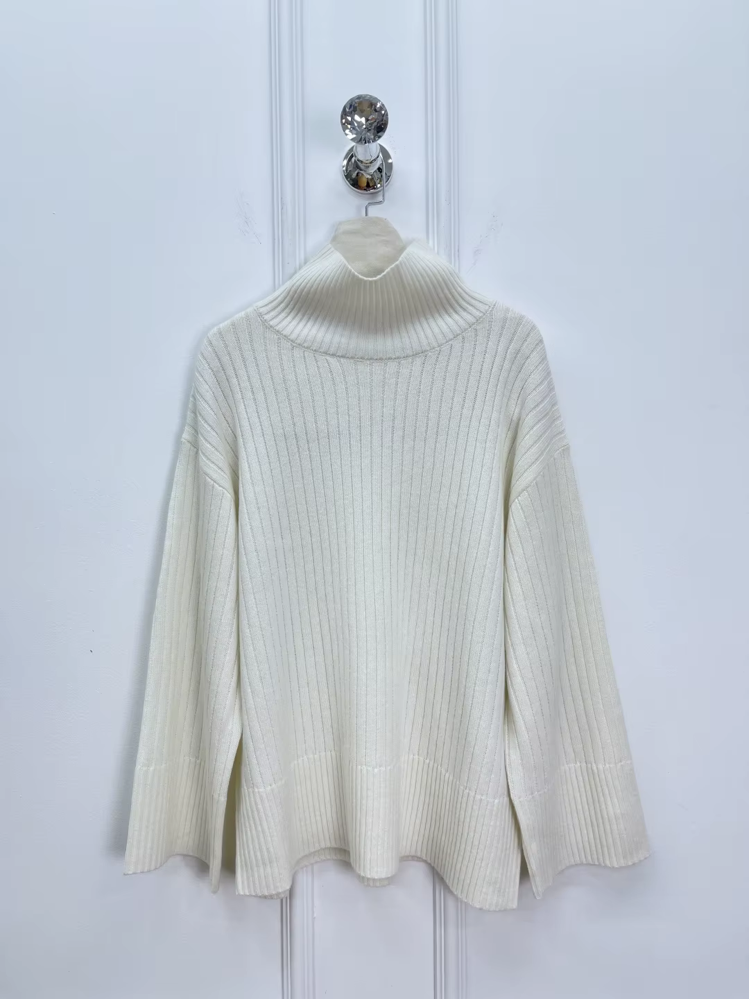 26 début du printemps femmes nouveau col haut à la mode tricoté base pull tricoté pull femmes vêteme