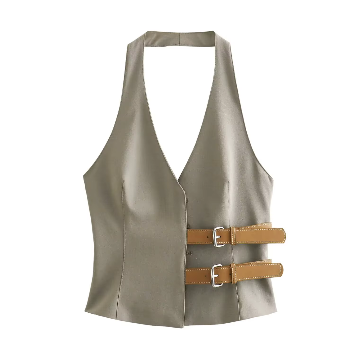Ensembles pour femmes 2 pièces printemps 2024 gilet pantalon ensemble femmes Vintage Y2k décontracté