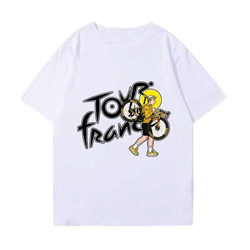 T-shirt Bogacha Tour de France 2026 – Nouvelle Collection Été – Style Tendance – Confortable en Coto