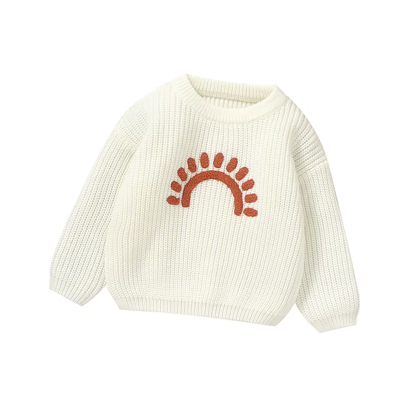 Pull à manches longues pour bébé garçon et fille, vêtements pour enfants nouveau-nés, pull chaud en