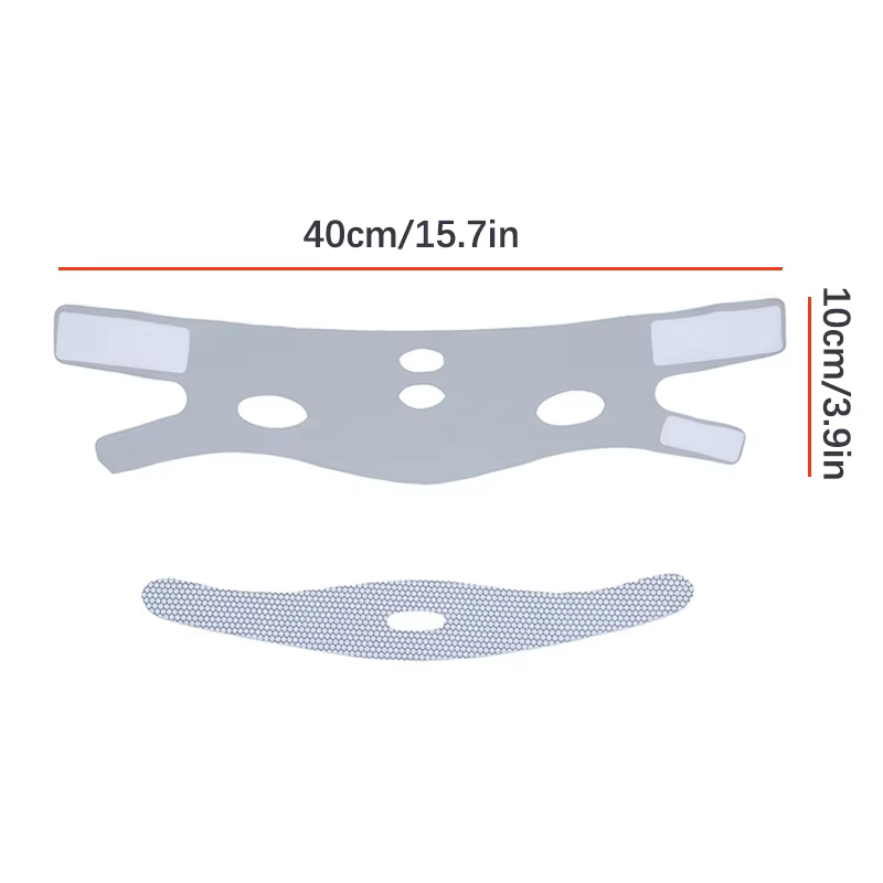 Bandage amincissant pour le visage avec sommeil, forme en V, relaxant, lifting, double ruisseau, mas