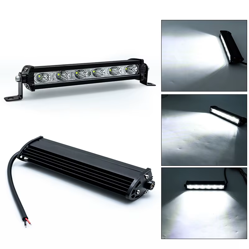 Travail LED, longue bande lumineuse pour véhicule tout-terrain, barre avant, toit, véhicule de const