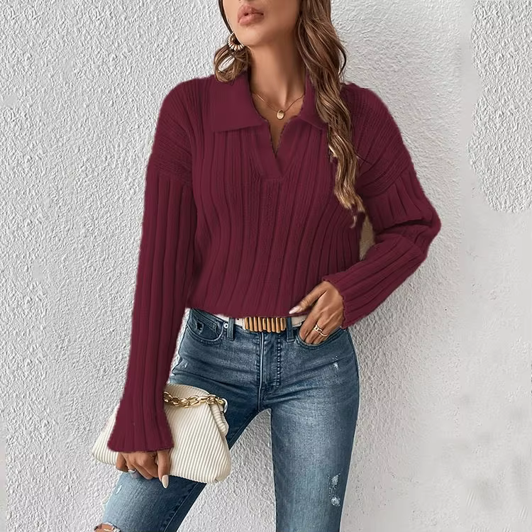 Pull à col décontracté, nouveau Style à la mode, 2025