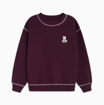 Ensemble sweat-shirt et pantalon décontracté en coton pour enfants américains, collection Hiver 2026