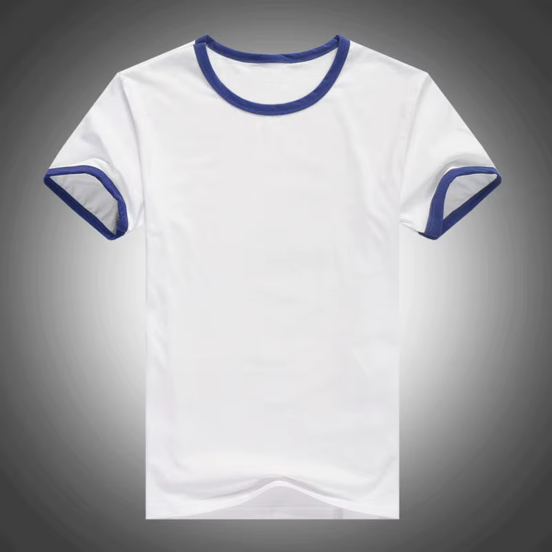 T-shirt blanc pur pour femme, 100% coton, 2024