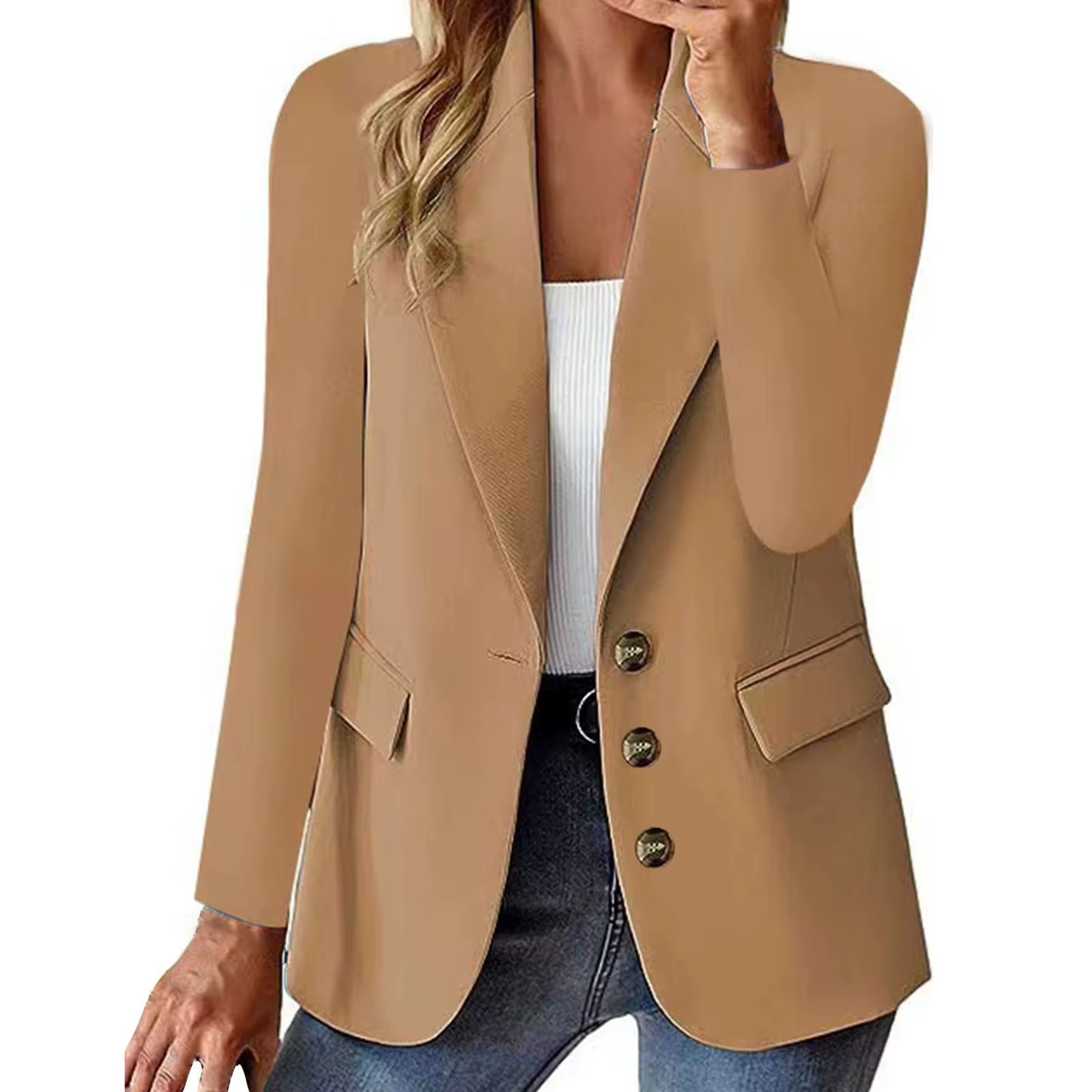 Cardigan à manches longues costume veste femme Ropa décontracté De Mujer Roupa Feminina Casaco Femin