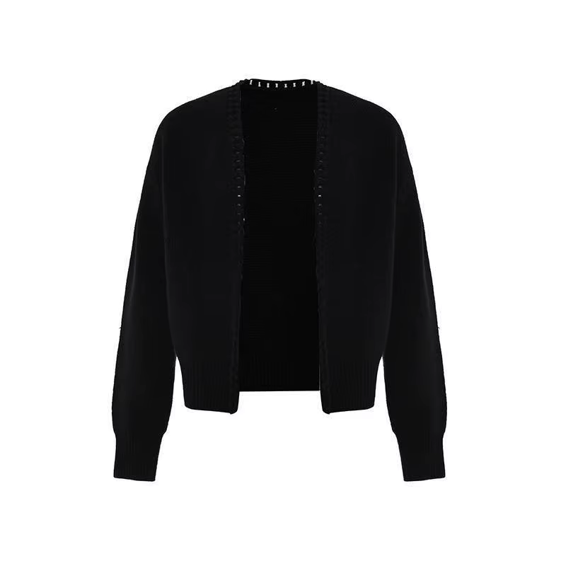 Vintage surpoids livres hommes Cardigan pull Design de luxe Jacquard tissage tricoté à la main hauts