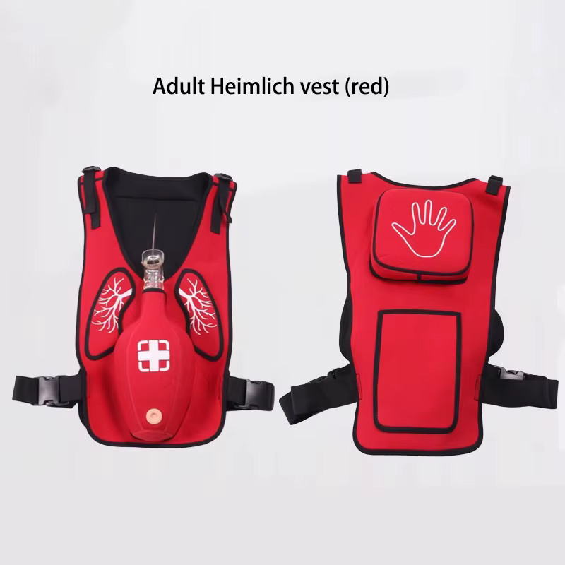 Gilet d'entraînement Heimlich pour l'entraînement d'urgence, l'éducation des enfants et de la recher