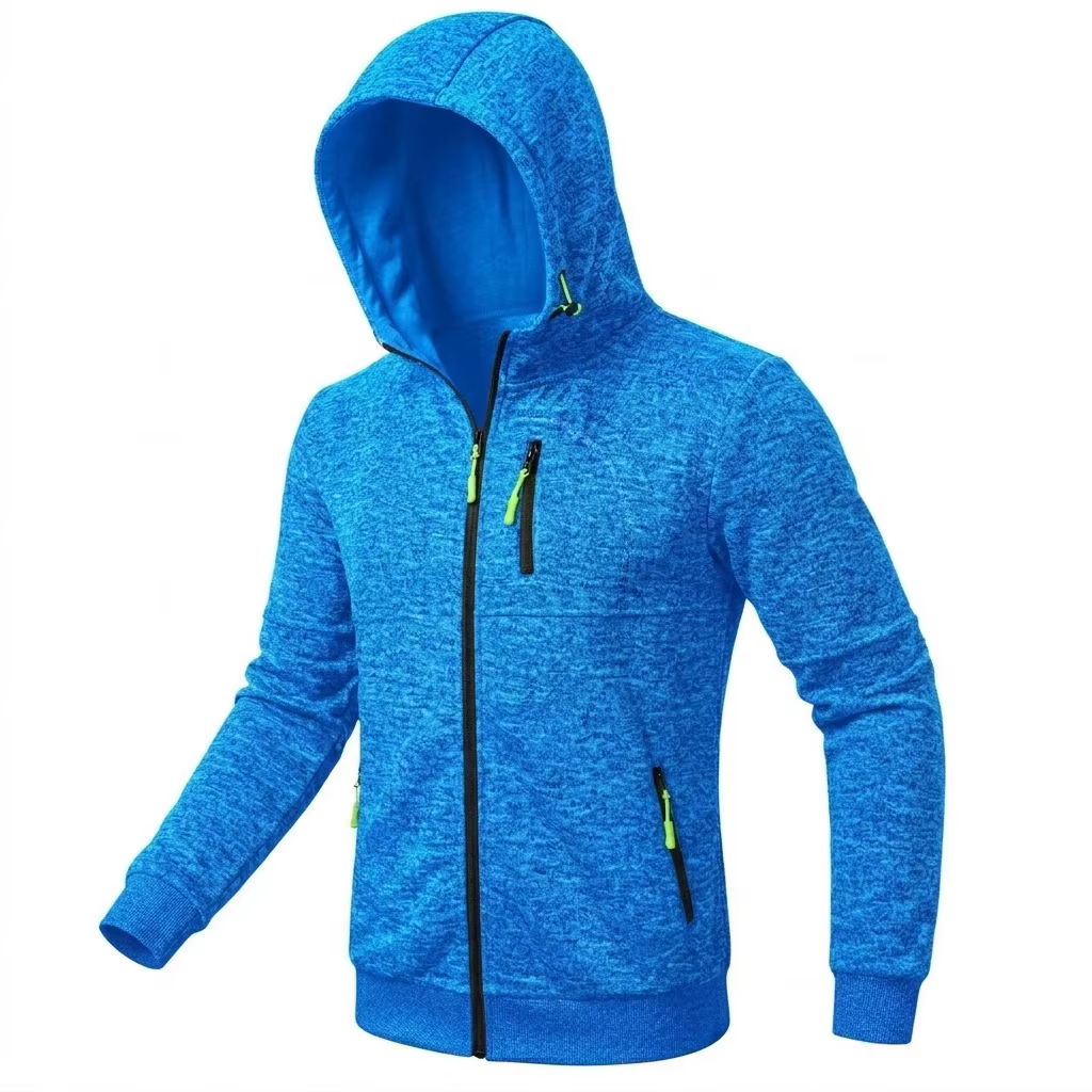 Nouveaux sweats à capuche décontractés zippés pour hommes, sweats à capuche de luxe pour le travail,